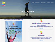 Tablet Screenshot of curlymartin.com
